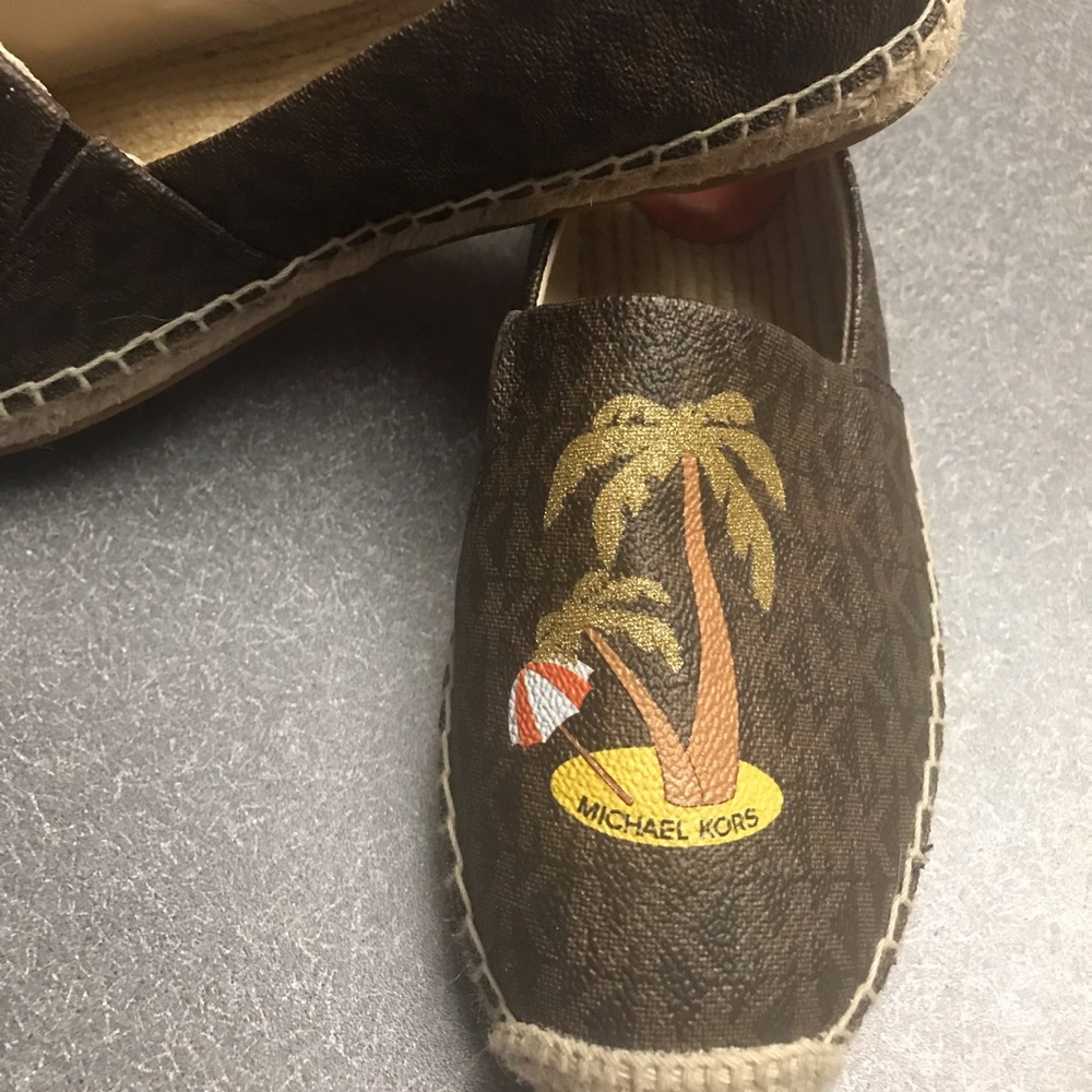 Michael Kors Signature Canvas W Palm Espadrille - image 2